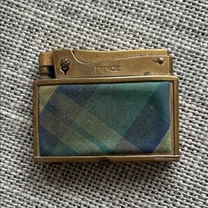 Prince Ribbon Brass Lighter Antique